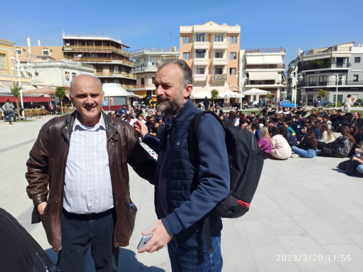 Γρηγόρης Θεοδωράκης: &quot;Όλοι δίπλα στους φοιτητές της Γεωπονικής Σχολής&quot;