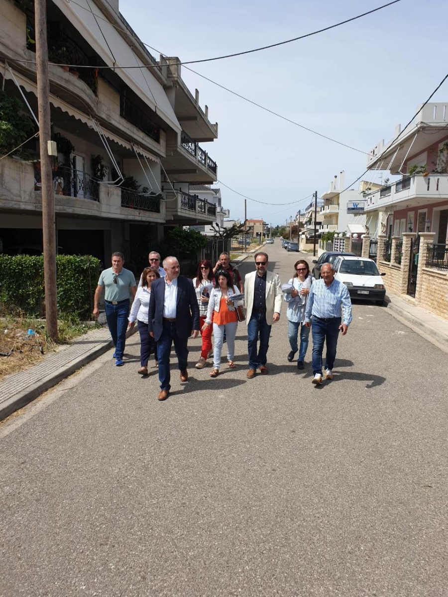 Την περιοχή της Πλώσταινας, τα Ανατολικά Αλίπεδα και τις ξεχασμένες γειτονιές στο Αλμυράκι επισκέφθηκε ο υποψήφιος Δήμαρχος Ιεργς Πόλης Μεσολογγίου Κώστας Λύρος