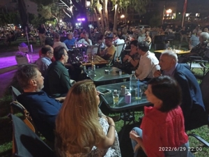 Με απόλυτη επιτυχία ολοκληρώθηκε η χθεσινή μουσική βραδιά Υποδοχής Νέων Μελών του ΣΥΡΙΖΑ ΠΣ Μεσολογγίου.