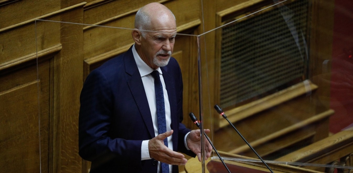 Το βιτριολικό σκίτσο του Χαντζόπουλου της «Καθημερινής» για την υποψηφιότητα Παπανδρέου