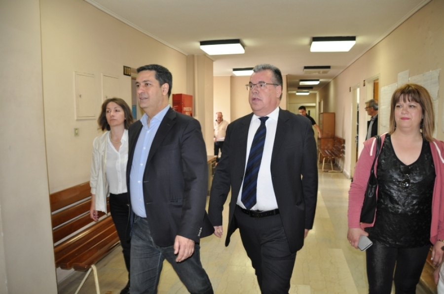 Δημόσιες υπηρεσίες επισκέφθηκε σήμερα ο Γιώργος Παπαναστασίου επικεφαλής του Συνδυασμού «Αγρίνιο Νέα Αρχή Τόπος να Ζεις».