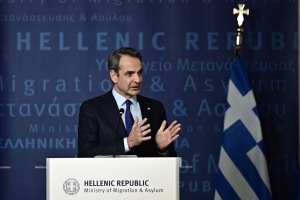 Μητσοτάκης: Οι μεταναστευτικές ροές απαιτούν μια ευρωπαϊκή λύση
