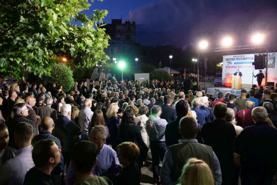 Κεντρική ομιλία υποψηφίου Δημάρχου Σταύρου Καμμένου: &quot;Το Αγρίνιο απόψε μίλησε&quot;