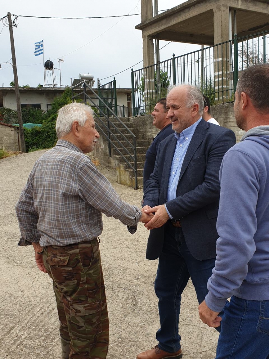 Το Μάστρο του Δ.Δ. Οινιαδών επισκέφθηκε χθες ο υποψήφιος Δήμαρχος Ιερής Πόλης Μεσολογγίου Κώστας Λύρος