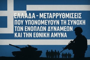 «Μεταρρυθμίσεις» που υπονομεύουν τη συνοχή των Ενόπλων Δυνάμεων και την Εθνική Άμυνα