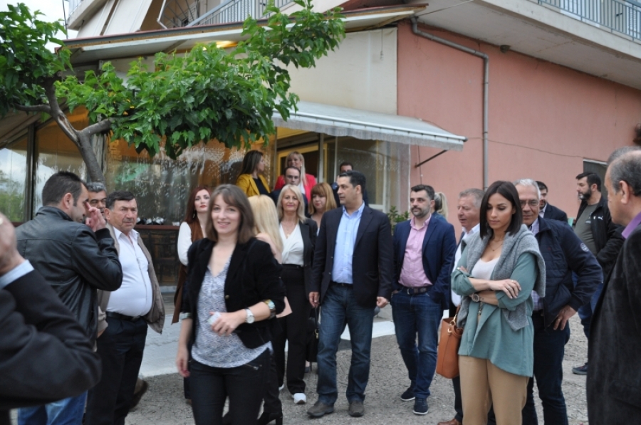 Σε Τριαντέικα , Ελαιόφυτο, Μεγάλη Χώρα και Λεπενού ο Γιώργος Παπαναστασίου: «Το ενδιαφέρον για την ανάπτυξη του τόπου μας είναι καθημερινό και πάνω απ’ όλα έμπρακτο».