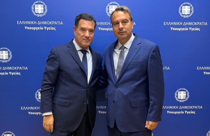 Συνάντηση Θανάση Παπαθανάση με τον Υπουργό Υγείας Άδωνι Γεωργιάδη για την περαιτέρω ενίσχυση των Νοσοκομείων Αγρινίου και Μεσολογγίου