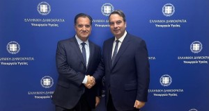 Συνάντηση του Βουλευτή Αιτωλοακαρνανίας Θανάση Παπαθανάση με τον Υπουργό Υγείας Άδωνι Γεωργιάδη
