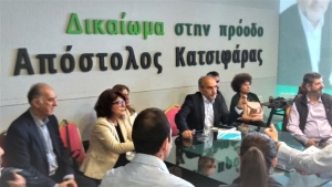 Απόστολος Κατσιφάρας: Το αποτέλεσμα της πρώτης Κυριακής μας δίνει δύναμη και αισιοδοξία