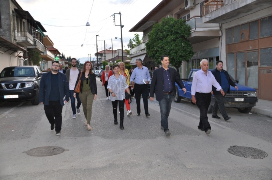 Με τους κατοίκους σε Κεράσοβο, Ζευγαράκι και Ματαράγκα συναντήθηκε ο Γιώργος Παπαναστασίου