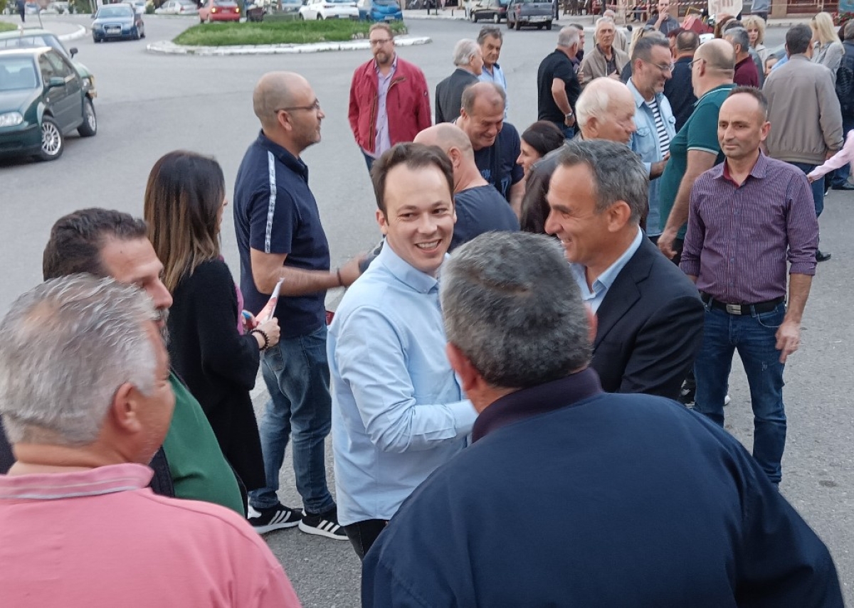 Νικηφόρο κλίμα στην ομιλία του Μίλτου Ζαμπάρα στην Αμφιλοχία