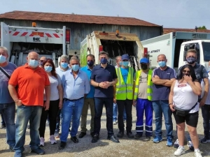 Συνάντηση Θ. Μωραΐτη με τους υπάλληλους καθαριότητας του δήμου Αγρινίου – «Τους χρωστάμε πολλά»