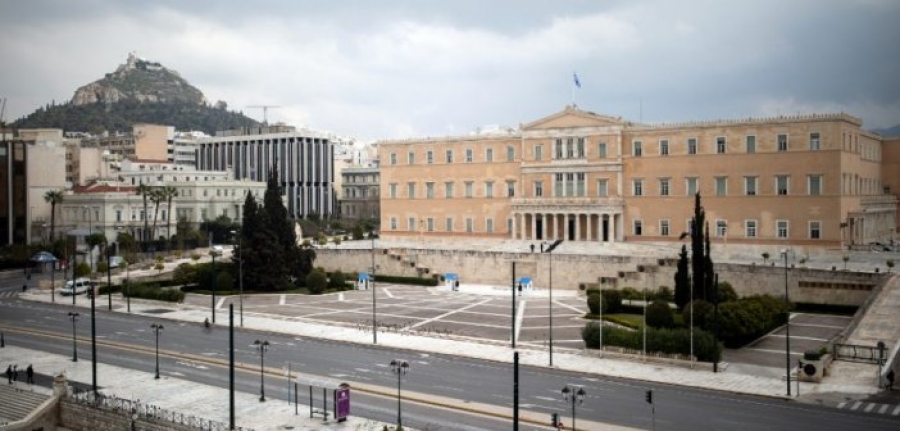 Τηλεφώνημα για βόμβα στη Βουλή κατά την ψηφοφορία για την ΑΟΖ με την Αίγυπτο