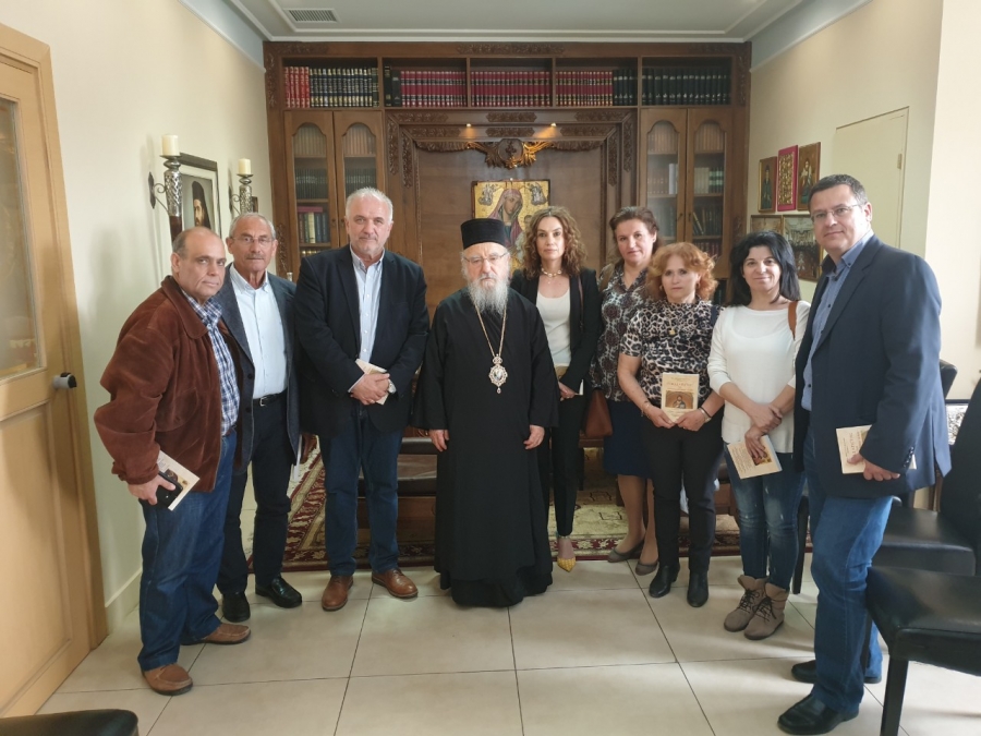 Τον Σεβασμιότατο Μητροπολίτη Αιτωλίας και Ακαρνανίας κ.κ. Κοσμά επισκέφθηκε ο υποψήφιος Δήμαρχος Δήμου Ιερής Πόλης Μεσολογγίου Κώστας Λύρος