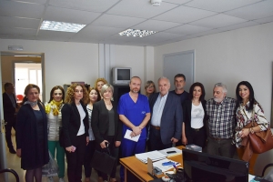 Επίσκεψη στο Γενικό Νοσοκομείο Χαντζηκώστα πραγματοποίησε σήμερα, ο υποψήφιος Δήμαρχος Ιερής Πόλης Μεσολογγίου Κώστας Λύρος