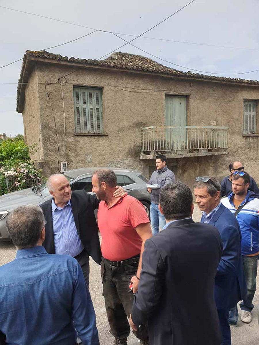 Το Ευηνοχώρι επισκέφθηκε σήμερα το υποψήφιος Δήμαρχος Δήμου Ιερής Πόλης Μεσολογγίου Κώστας Λύρος