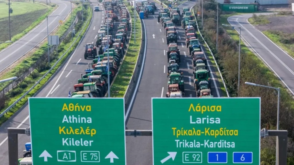 Αγρότες: «Κλείδωσε» για τη μία το μεσημέρι η συνάντηση με Μητσοτάκη την Τρίτη