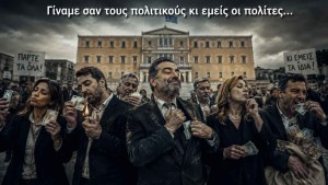Γίναμε σαν τους πολιτικούς κι εμείς οι πολίτες...