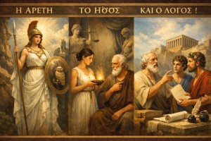 Η αρετή, το ήθος και ο λόγος !