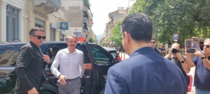 Στο Δημαρχείο Αγρινίου ο Κυριάκος Μητσοτάκης (εικόνες - video)