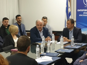 Επίσκεψη στον Εμποροβιομηχανικό Σύλλογο Ιερής Πόλης Μεσολογγίου πραγματοποίησε ο επικεφαλής της «Δημιουργικής Ανατροπής» κ. Κώστας Λύρος