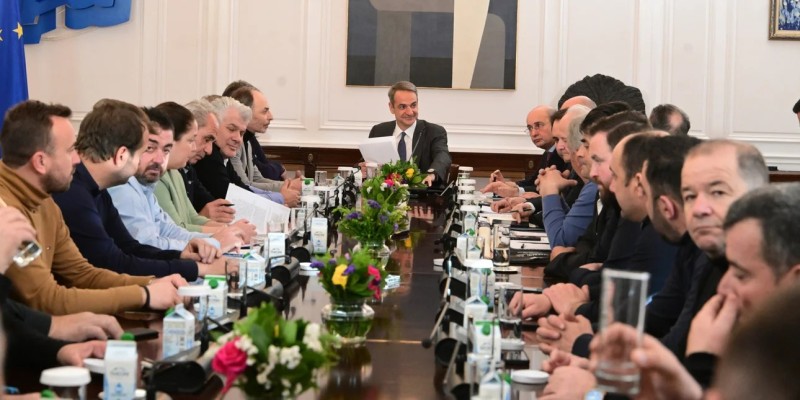 Πού συμφώνησαν και πού διαφώνησαν οι αγρότες με τον Κ.Μητσοτάκη στην συνάντηση του Μαξίμου