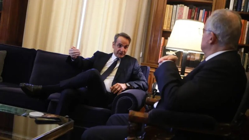 Μητσοτάκης σε Τασούλα: Φέρνω νέα ταραγμένων θαλασσών – Να αποφύγουμε τα χειρότερα στις σχέσεις ΕΕ – ΗΠΑ